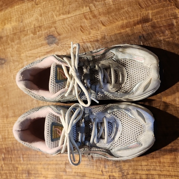 ASICS Duomax Gel Ladies Running Shoes Pink and Gray Size 11 - Picture 1 of 6